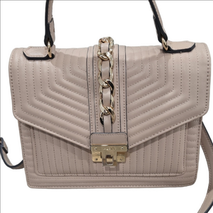 Aldo Jerilini Beige Quilted Women's Bag